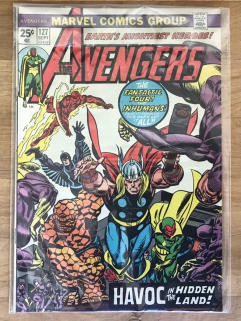 Marvel Comics Group The Avengers 127 (1974)